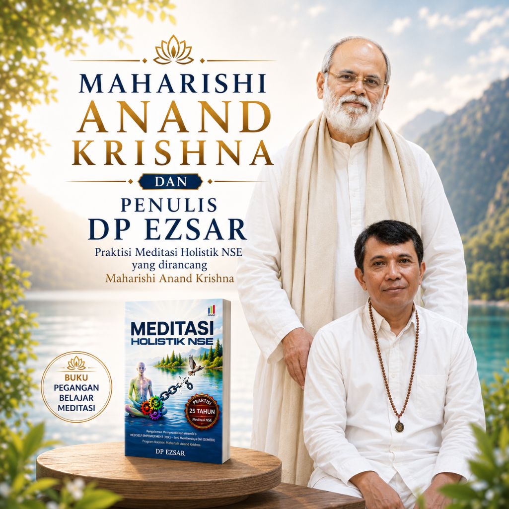 Maharishi Anand Krishna dan Penulis DP Ezsar