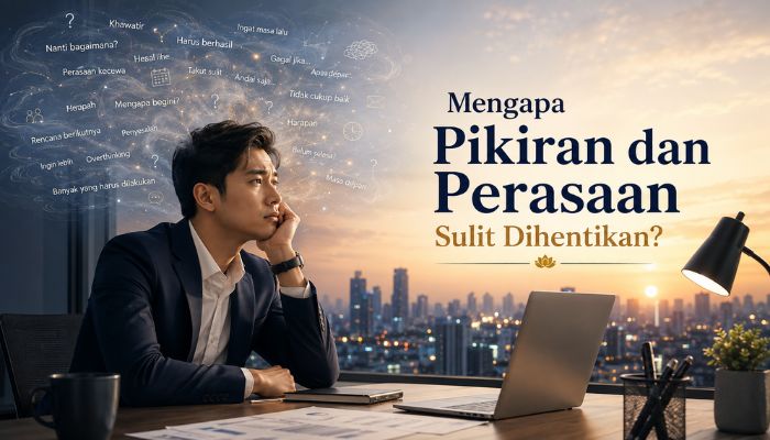 Mengapa Pikiran dan Perasaan Sulit Dihentikan