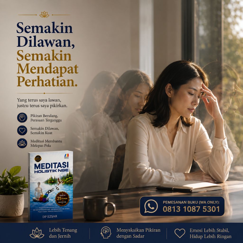 Pikiran Negatif Sulit Dihilangkan