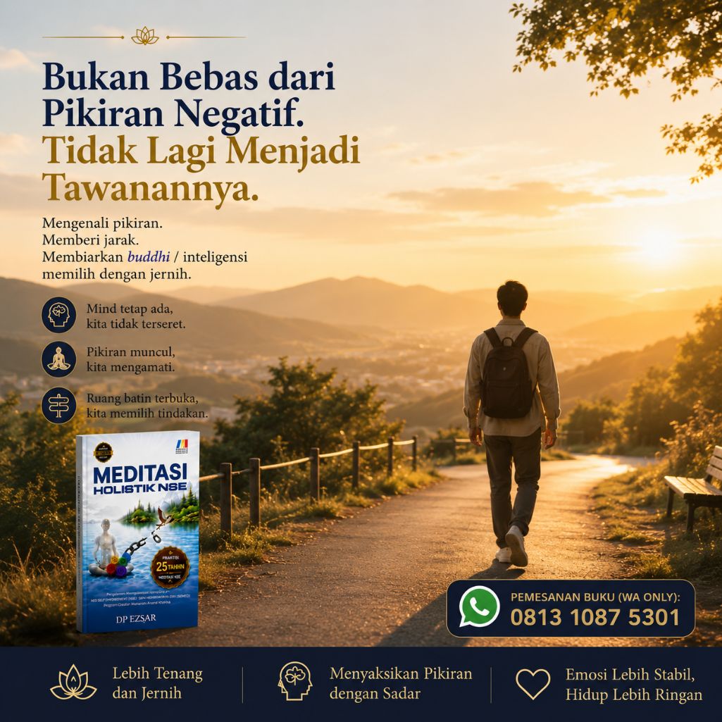 Pikiran Negatif Sulit Dihilangkan