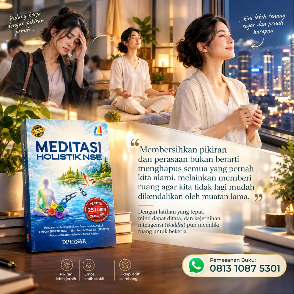 Cara Bersihkan Pikiran Negatif